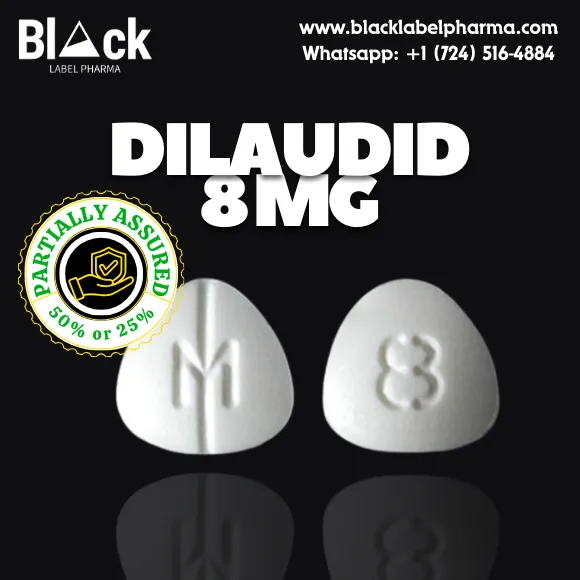 Dilaudid M8 (Hydromorphone) pain relief tablets