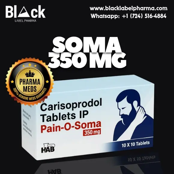 Buy Soma 350mg Muscle Relaxant Tablets online