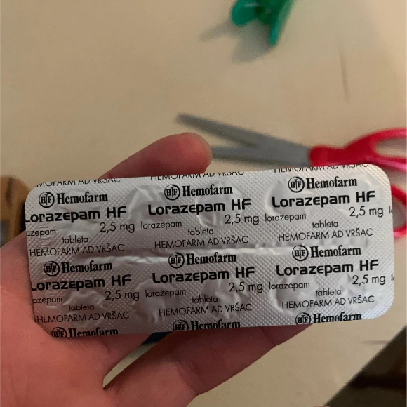 Trusted Ativan 2.5mg (Hemofarm) Anti-Anxiety Tablets