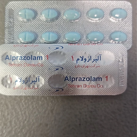 Xanax 1mg (Tehran Daru) Anxiety Relief Tablets
