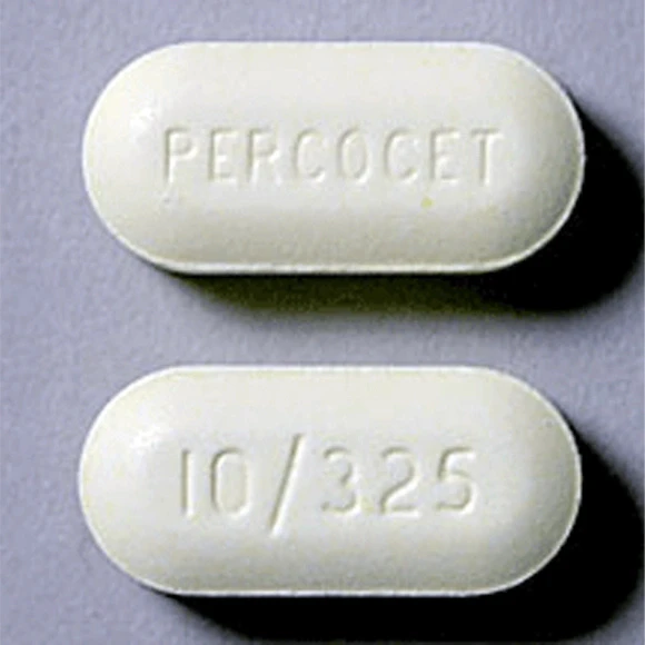 Percocet 10325 (Pressed with Fent) pain relief tablets